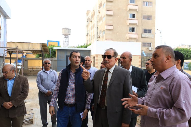 محافظ كفرالشيخ يتفقد أعمال إنشاء مركز السيطرة الموحد للشبكة الوطنية الموحدة لخدمات الطوارئ والسلامة العامة