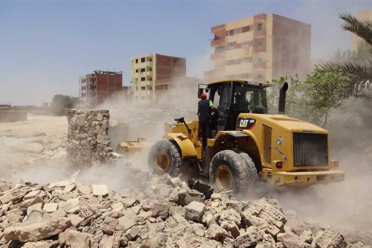 إزالة 85 حالة تعدٍ خلال حملات مكبرة في 5 مراكز بالمنيا