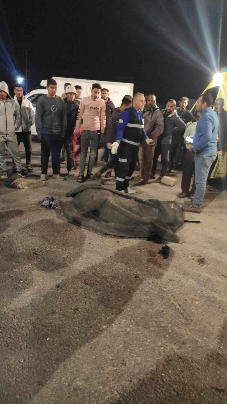 خاص| سيارة نقل تدهس مواطنًا وتفر هاربة بالعاشر من رمضان (صورة)