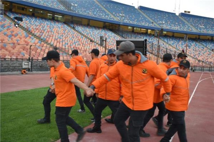 استعدادات أمنية مكثفة لتأمين مباراة الأهلي وسموحة الليلة