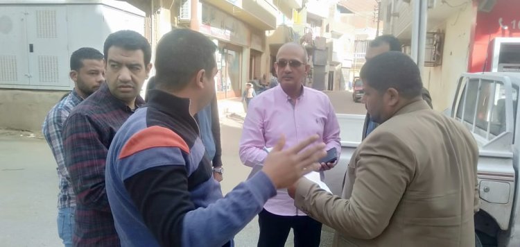 السكرتير العام لمحافظة بني سويف يتفقد الموقف التنفيذي لمشروعات الخطة الاستثمارية