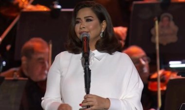 شيرين عبد الوهاب تطرب جمهورها بـ«عودت عيني» في حفل روائع السنباطي