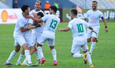 المصري يهزم إنبي بصعوبة ويتقدم إلى المركز السادس في الدوري