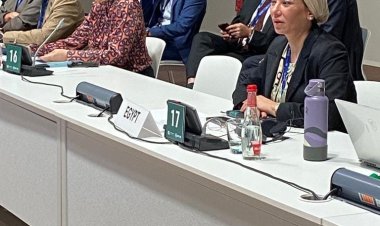 وزيرة البيئة تلقى كلمة مصر حول وسائل دعم التنفيذ بمؤتمر المناخ في دبي COP28