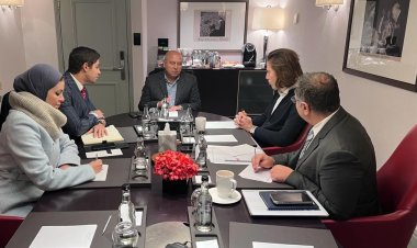 وزير النقل يلتقي مع نائب شركة الستوم العالمية في ختام زيارته لـ لندن