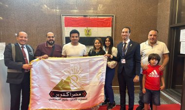 "الباز" من الإمارات: حزب مصر أكتوبر يجدد دعمه للرئيس السيسي في الانتخابات