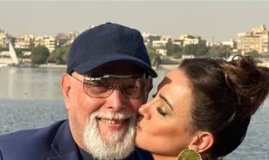 ربنا يصبرك يا ريهام.. يسرا تنعي أشرف عبد الغفور