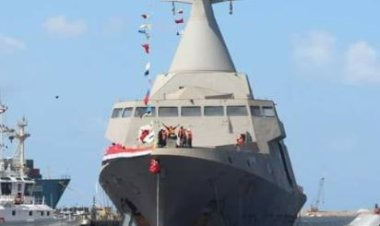 أول فرقاطة بحرية بأيادي مصرية في معرض إيديكس للصناعات العسكرية