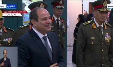 «رعد 200».. الرئيس السيسي يشهد تدشين راجمة صورايخ مصرية بـ«إيديكس 2023»