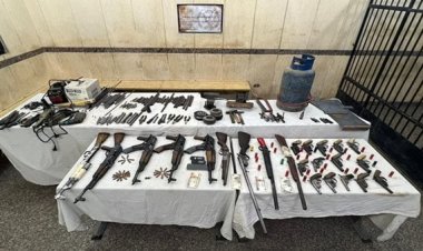 ضبط ورشة لتصنيع الأسلحة النارية في القليوبية بداخلها 18 قطعة والأدوات المستخدمة