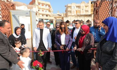 محافظ دمياط تفتتح معرض الأسر المنتجة بمجمع الرعاية الاجتماعية