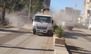 محافظ كفرالشيخ يتابع حملات النظافة وتطهير شبكات صفايات الأمطار والصرف الصحى ورفع الإشغالات