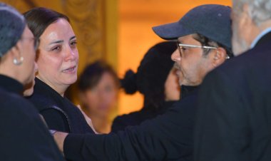 بالصور.. انتهاء عزاء أشرف عبد الغفور بحضور كثيف من الفنانين