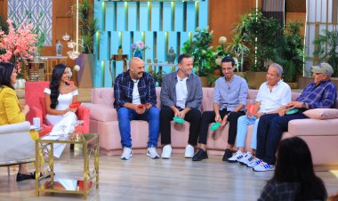 حاتم صلاح وأبطال «على باب العمارة» ضيوف «معكم منى الشاذلي»