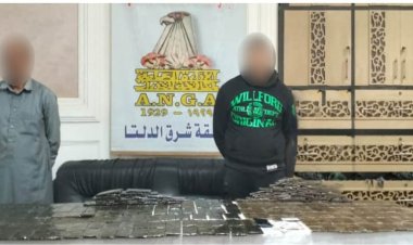 ضبط 250 طربة لمخدر الحشيش بحوزة عاطلين بالدقهلية 