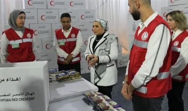  انتصار السيسي: الهلال الأحمر المصري ملحمة إنسانية متكاملة