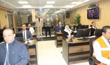 محافظ بني سويف يتفقد استعدادات مركز السيطرة الموحد لانتخابات رئاسة الجمهورية