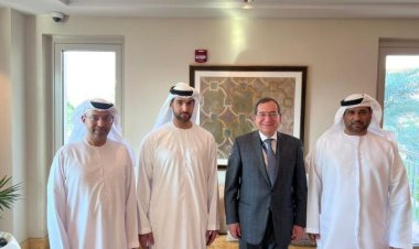 وزير البترول يجتمع بالرئيس التنفيذي لشركة مبادلة الإماراتية للطاقة