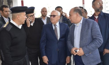 محافظ بورسعيد يتفقد المقار الانتخابية للوافدين للتأكد من جاهزيتها