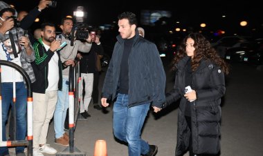 دنيا سمير غانم وهشام ماجد أبرزهم.. بدء توافد الفنانين على عزاء المنتجة ناهد فريد شوقي