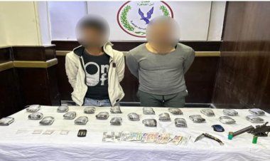 القبض على سائق و3عاطلين بحوزتهم 7 كيلو حشيش وإستروكس بالقاهرة 