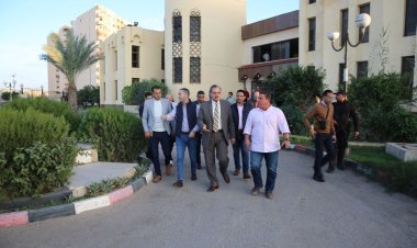 محافظ كفرالشيخ يتفقد تجهيزات مقار اللجان العامة للانتخابات الرئاسية