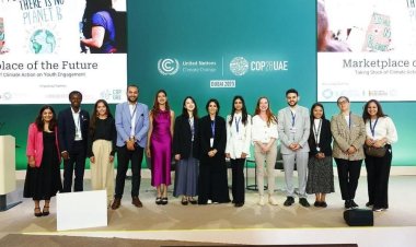 وفد المفاوضين  المصري يحتفي بيوم الشباب والأطفال في «COP 28» بدبي