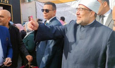 وزير الأوقاف يدلي بصوته في الانتخابات الرئاسية 2024