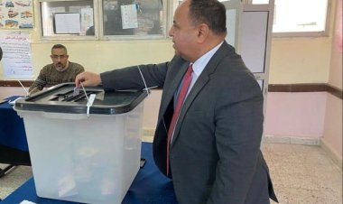وزير المالية يدلي بصوته الإنتخابي.. ويؤكد: المصريون يكتبون تاريخًا في الممارسة الديموقراطية