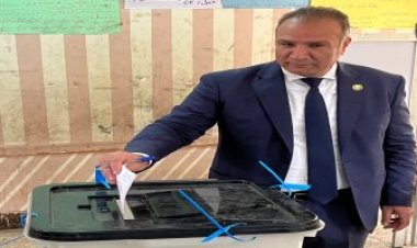 «انتخبت السيسي لاستكمال البناء».. النائب علاء ناجي يدلي بصوته بانتخابات الرئاسة