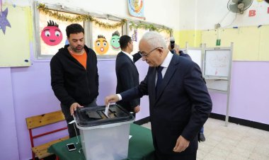 وزير التعليم يدلى بصوته فى الانتخابات الرئاسية 2024 بالقاهرة الجديدة