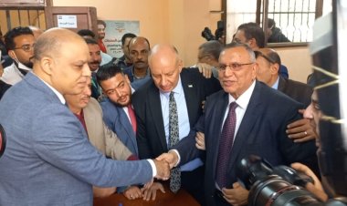 المرشح الرئاسي عبد السند يمامة عقب الإدلاء بصوته: «مصر تعيش يوما تاريخيا»