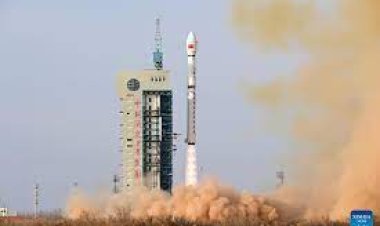 الصين تطلق قمراً صناعياً للاستشعار عن بعد