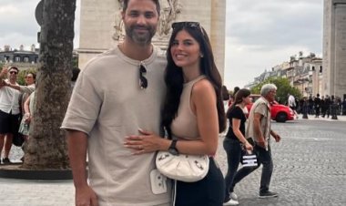 رسالة رومانسية من دانيا لزوجها كريم فهمي في عيد ميلاده