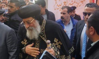 البابا تواضروس بعد الإدلاء بصوته: «إحنا متعودين كمصريين نقول احنا مش هنسيب حقنا» (فيديو)