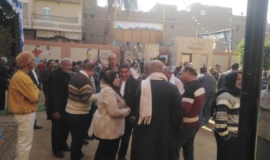 «على الحمار» مسنة في المنوفية تصر على الإدلاء بصوتها بالانتخابات الرئاسية