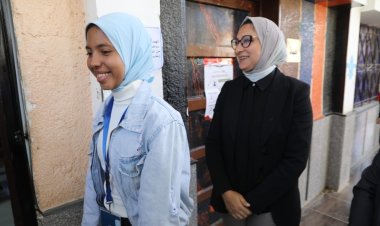 نائب محافظ الوادي الجديد تدلي بصوتها في الانتخابات الرئاسية بلجنة مركز شباب الخارجة