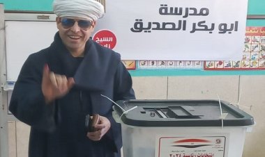 الشيخ محمود التهامي يُدلي بصوته في انتخابات الرئاسة 2024