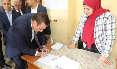 الانتخابات الرئاسية|محافظون ونوابهم يتفقدون اللجان ويدلون بأصواتهم (صور)