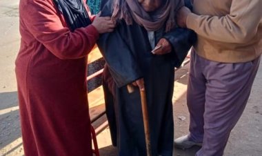 عمره 115 سنة.. أكبر معمر في الغربية يدلى بصوته في الانتخابات