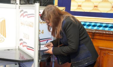 وزيرة التخطيط: الإدلاء بالصوت الانتخابي هو أعلى هرم الممارسة الديمقراطية