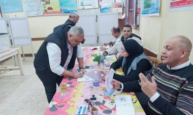 توافد متوسط في لجان القليوبية خلال اليوم الثاني للانتخابات الرئاسية (صور) 