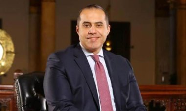 رئيس الحملة الانتخابية للمرشح الرئاسي عبد الفتاح السيسي يدلي بصوته في الانتخابات الرئاسية