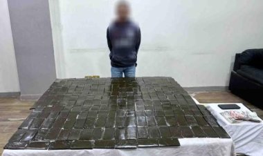 ضبط 234 طربة لمخدر الحشيش بحوزة سائق فى أطفيح