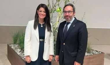 وزيرة التعاون الدولي تدعو الرئيس التنفيذي لمكتب الأمم المتحدة لخدمات المشاريع لزيارة مصر