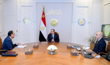 الرئيس السيسي يوجه بالعمل على الانتهاء من المشروعات الجديدة في الإطار الزمني المحدد
