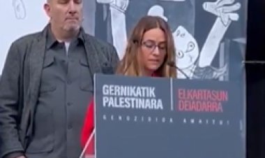 بطلة مسلسل «لا كاسا دي بابل».. تشارك في تظاهرة متضامنة مع غزة