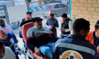 مواطن مطروحي 65 سنة يتصل بالإسعاف لنقله إلى لجنته الانتخابية (صور)