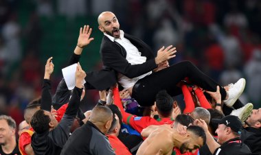 المغربي وليد الركراكي أفضل مدرب في إفريقيا
