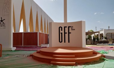 صور.. تحضيرات انطلاق الدورة السادسة من مهرجان الجونة السينمائي